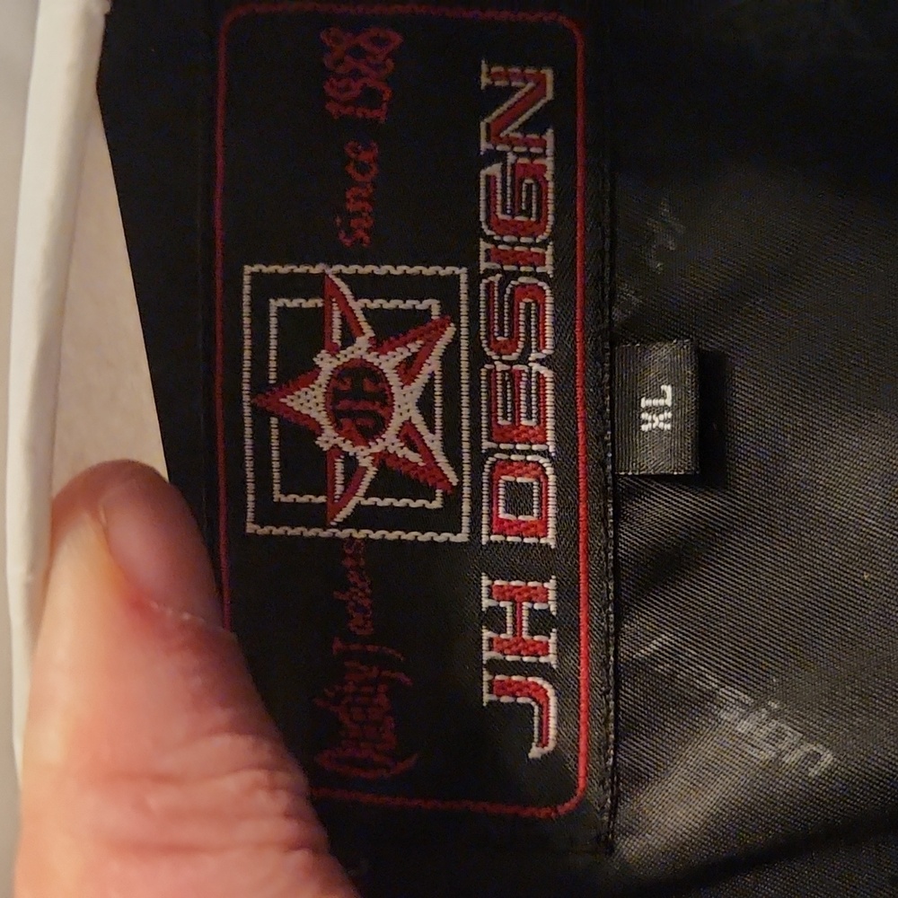Black Racing Jacket for Men - Picture 2 of 3